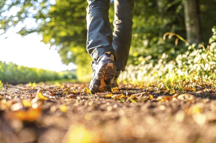 caminhada para a prevenção de artrose